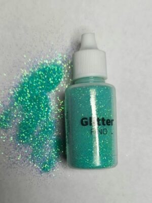 Glitter fino agua marina