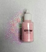 Glitter fino rosa bebé