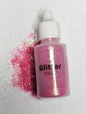 Glitter fino rosa oscuro