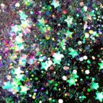 Glitter estrellas tornasol