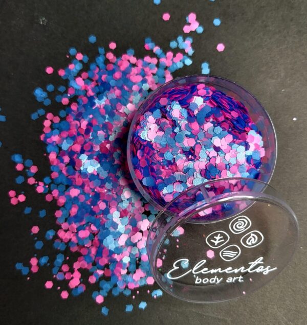 Glitter neón Neptuno