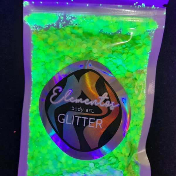 Glitter neón x 30 grs Mercurio