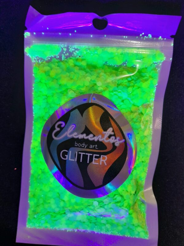 Glitter neón x 30 grs Mercurio