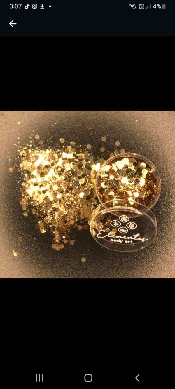 Mix de Glitter Champagne