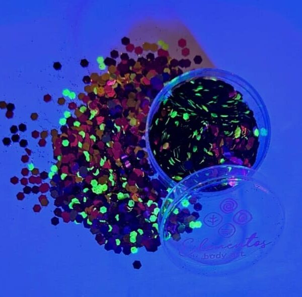 Mix de Glitter neón metalizado Estela