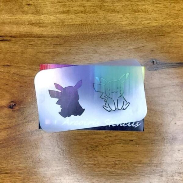 Stencil Pikachu