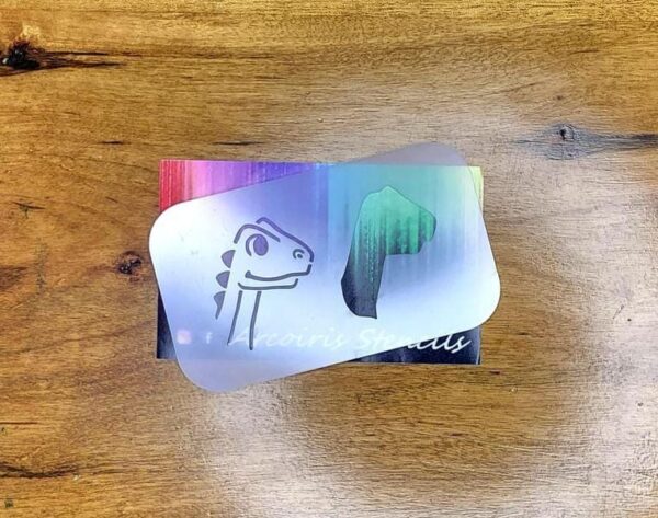 Stencil dino