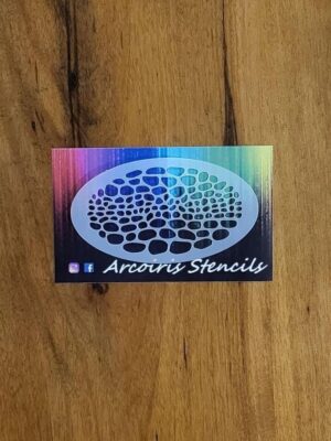 Stencil escamas reptil