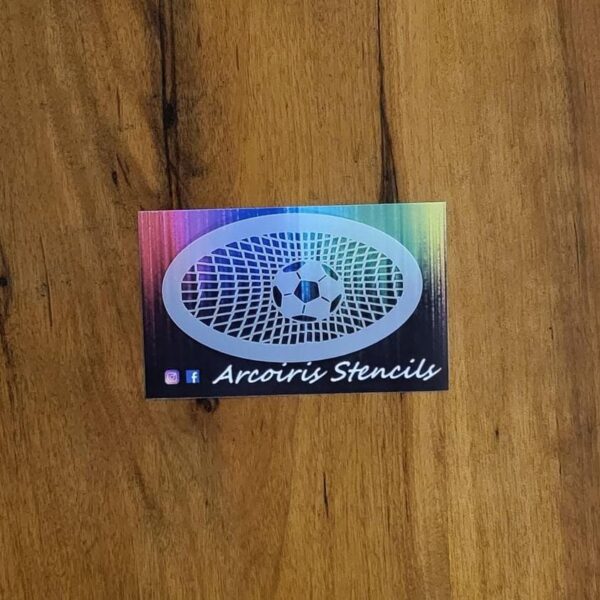 Stencil pelota red
