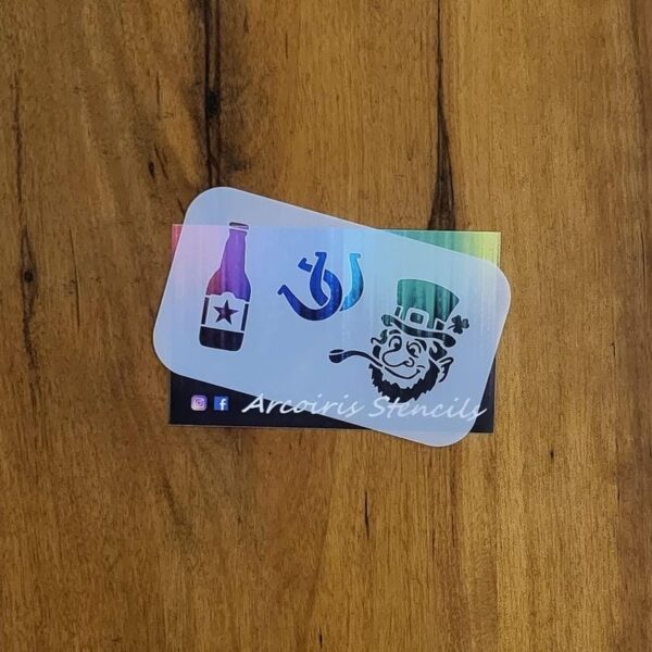 Stencil san patricio