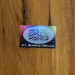 Stencil textura cebra