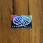 Stencil textura espiral