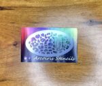 Stencil textura leopardo