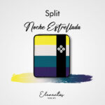 Split noche estrellada by Florencia Milens