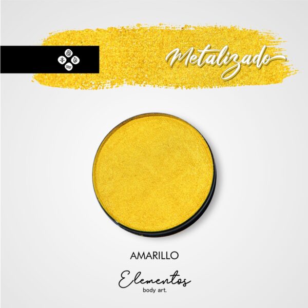 Amarillo metalizado