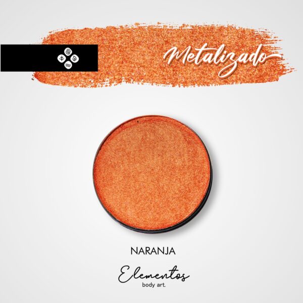 Naranja metalizado