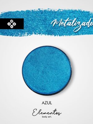 Azul metalizado