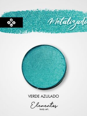 Verde azulado metalizado