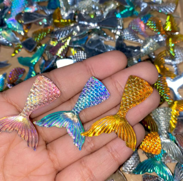 Cola sirena tornasol