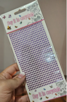 Blister gemas lilas