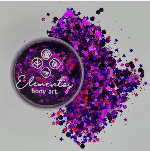 Mix estrella violeta holo