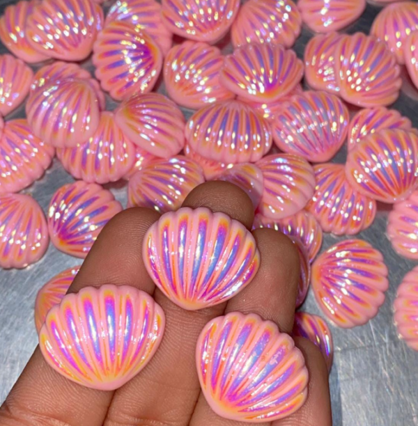 Ostras rosas tornasoladas