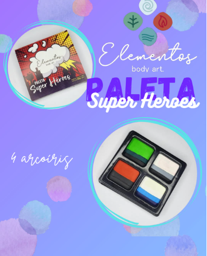 Paleta super héroes