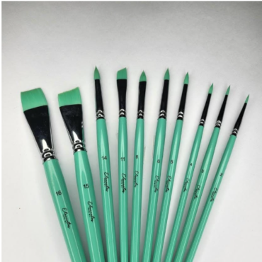 Set x10 pinceles
