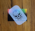 Stencil calavera 10 x 15